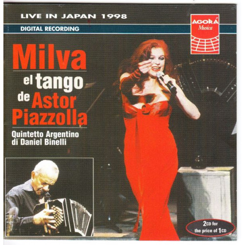 Milva - El tango de Astor Piazzolla - Live in Japan 1998 ( 2 cd )